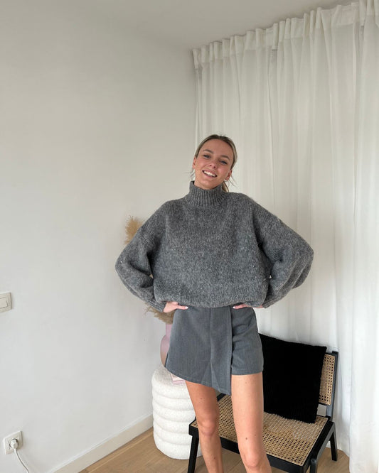 Grey Skort